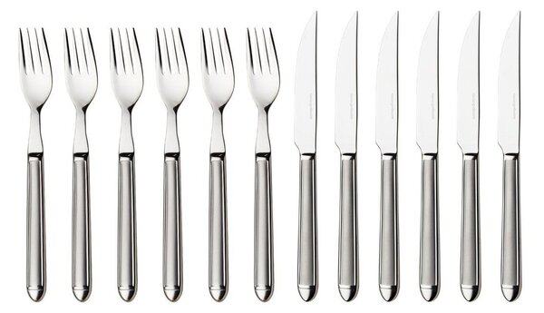 Hardanger Bestikk Nora beef set 12 pieces Stainless steel