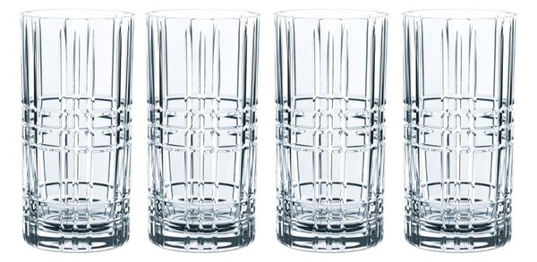 Nachtmann Square long drink glass 37 cl 4-pack 44 cl