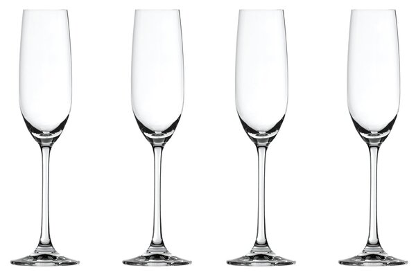 Spiegelau Salute Champagne glass 21cl. 4-pack clear