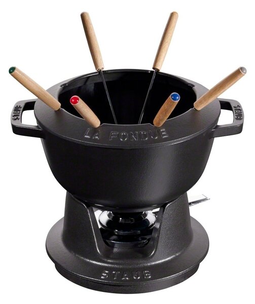 STAUB Staub fondue set 2.35 l black