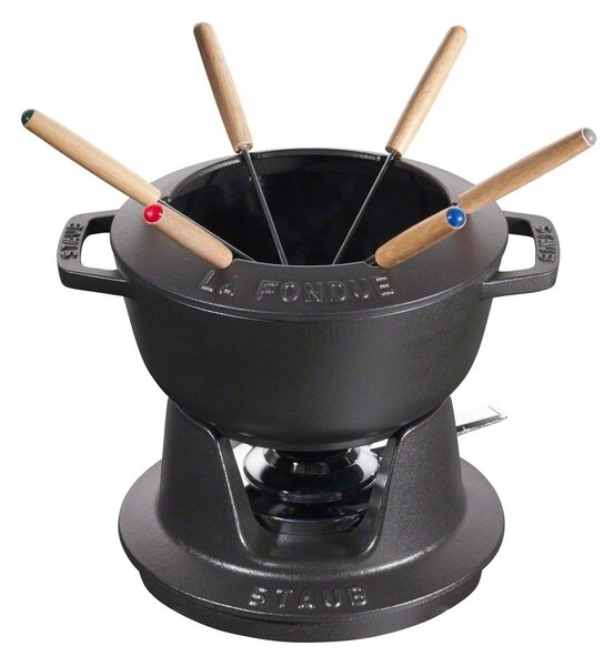 STAUB Staub fondue set 1.65 l black