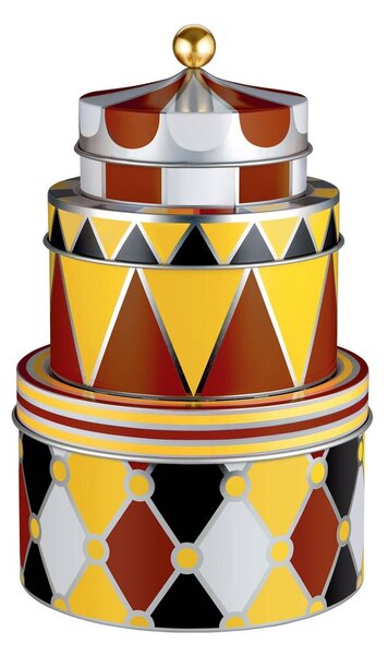 Alessi Circus storage jar 3-pack