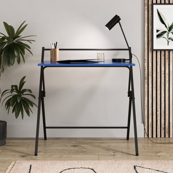 Emily Folding Table Classic Blue