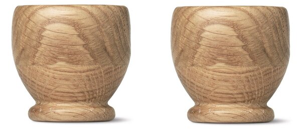 Kay Bojesen Denmark Kay Bojesen egg cup oak 2-pack Oak