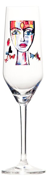 Carolina Gynning Butterfly Messenger champagne glass 30 cl