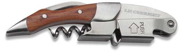 Le Creuset Le Creuset WT-110 corkscrew wood grey-brown