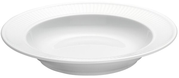 Pillivuyt Plissé deep plate Ø 22cm White