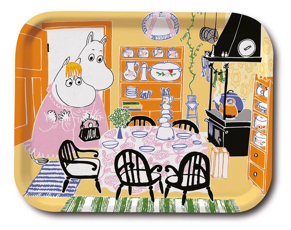 Opto Design Moomin Kitchen tray Yellow