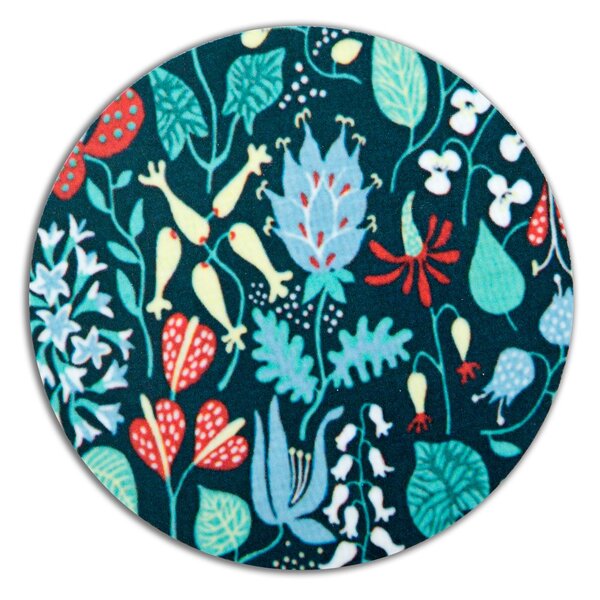 Opto Design Herbarium blue trivet Ø 21 cm