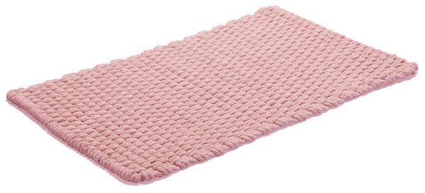 Etol Design Rope rug 50x80 cm Dusty pink