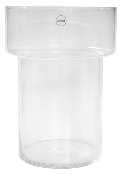 DBKD Keeper glass vase 30 cm Clear