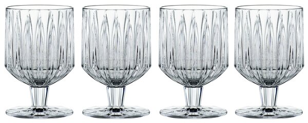 Nachtmann Jules glass with stem 4-pack Clear