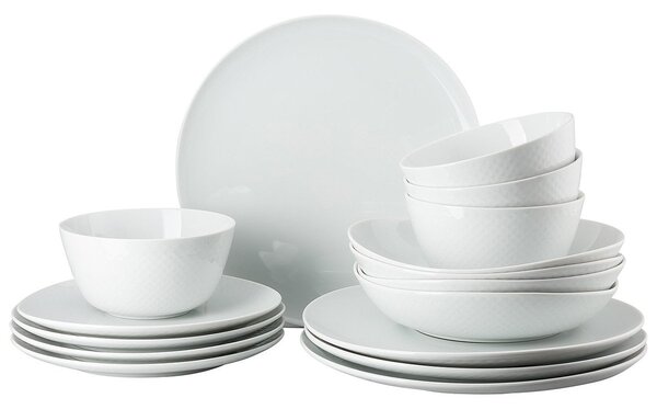 Rosenthal Junto dinner service set white 16 pieces