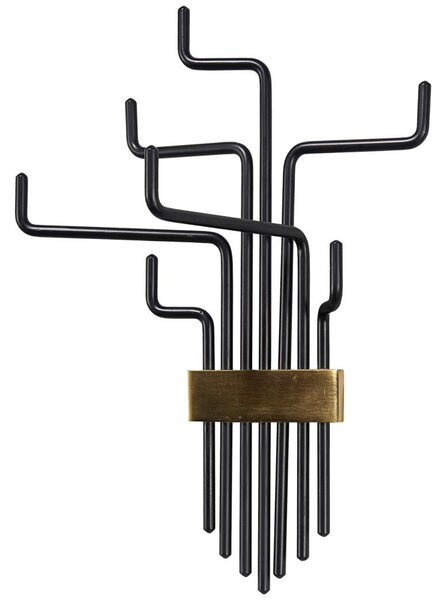 House Doctor Pipes hanger Black