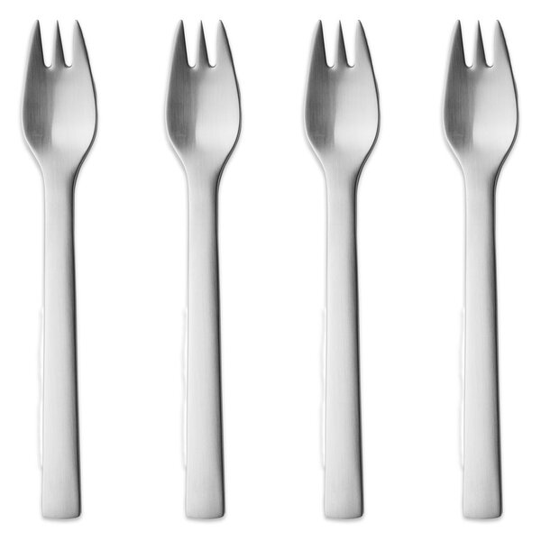 Georg Jensen New York cake fork 4-pack