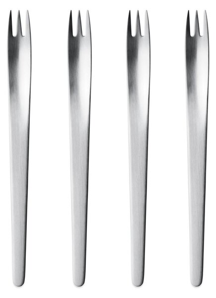 Georg Jensen Arne Jacobsen cake fork 4 pack