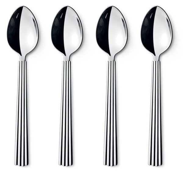 Georg Jensen Bernadotte tea and coffee spoon 4-pack