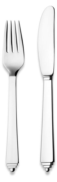 Georg Jensen Pyramid dessert cutlery 8 pieces