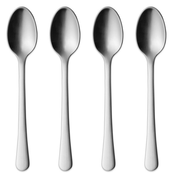 Georg Jensen Copenhagen matte teaspoon large 4-pack