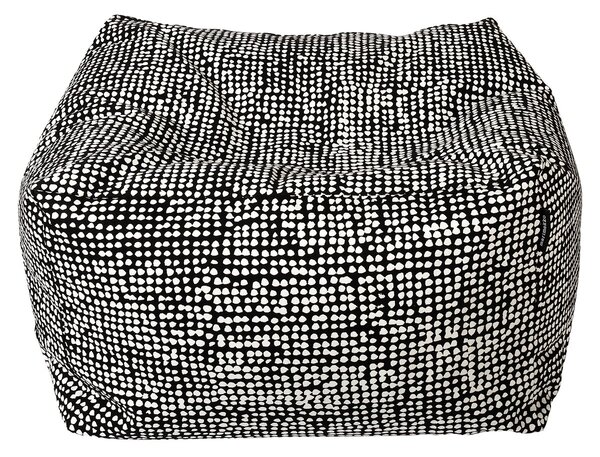 Marimekko Orkanen Puffi seat pad Grey-off-white