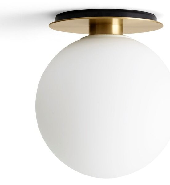 Audo Copenhagen TR ceiling/wall lamp brass matte opal glass