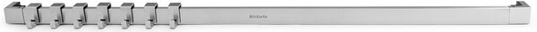 Brabantia Profile tool rail 60 cm matte-brushed steel