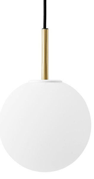 Audo Copenhagen TR ceiling lamp brass matte opal glass