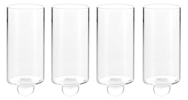 Born In Sweden Stumpastaken vase 4-pack Clear