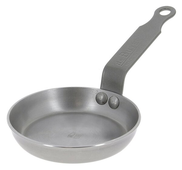 De Buyer Mineral B american pancake frying pan mini 12 cm