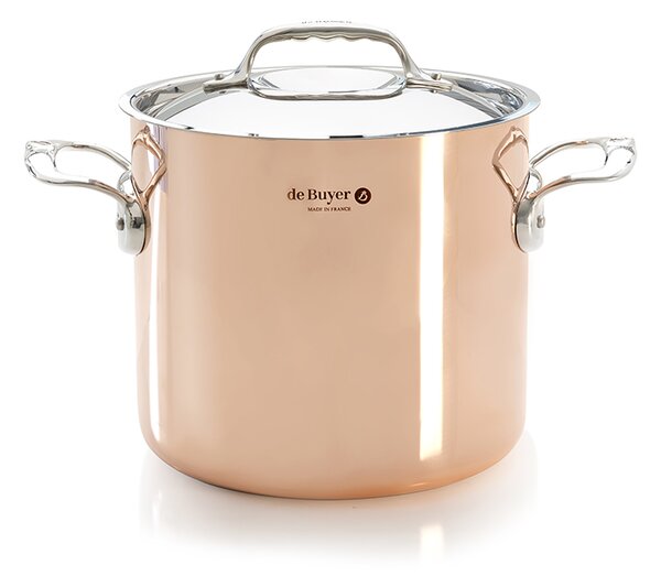 De Buyer Prima Matera high casserole with lid induction 20 cm