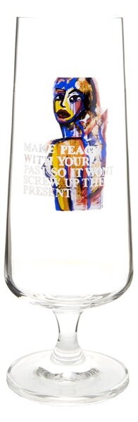 Carolina Gynning Make Peace beer glass 50 cl