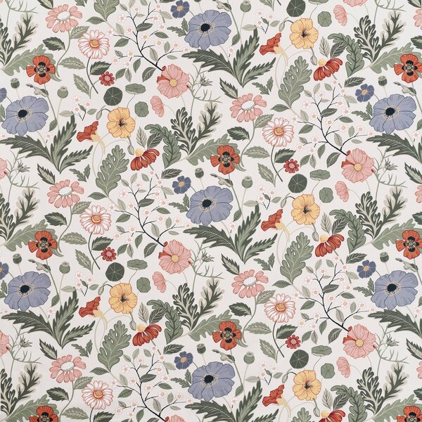 Klippan Yllefabrik Bloom fabric Creme