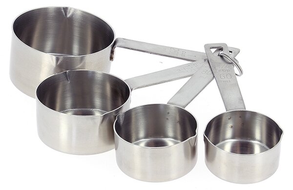 De Buyer De Buyer measuring cups 60-250 ml 4 pieces stainless steel