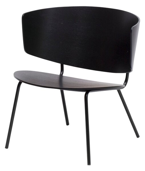 Ferm LIVING Herman lounge chair Black