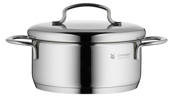 WMF Mini low pot with lid 14 cm Stainless steel