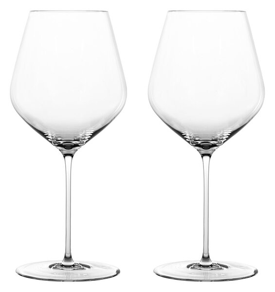 Spiegelau Highline burgundy glass 75 cl 2-pack clear