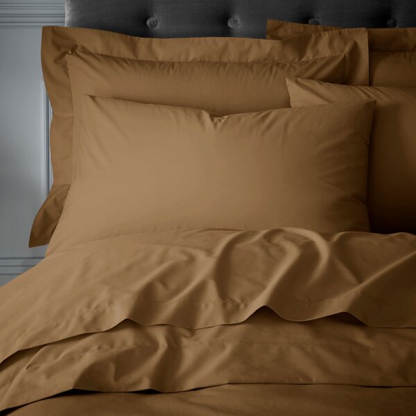 Hotel 230 Thread Count Crisp Cotton Percale Standard Pillowcase Pair