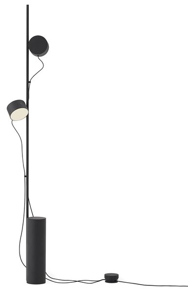 Muuto Post floor lamp Black