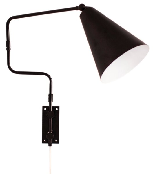 By Rydéns Yukon wall lamp 1 matte black