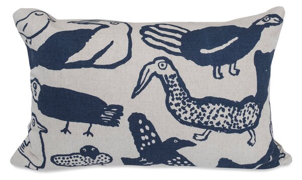 Fine Little Day Tori cushion cover 38x58 cm nature-blue