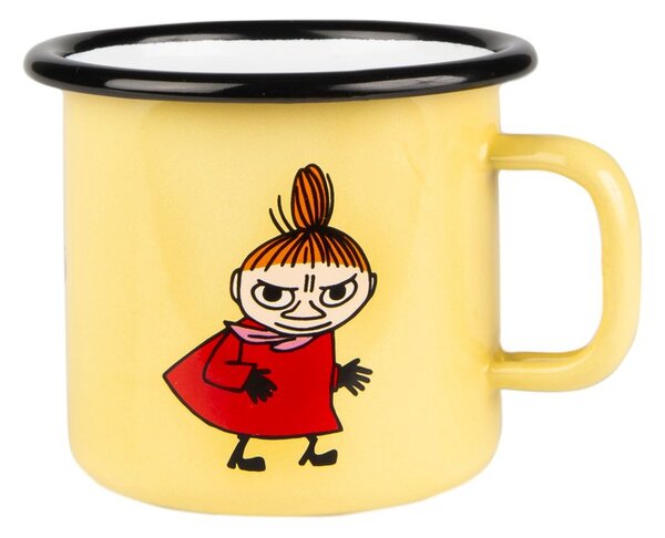 Muurla Little My enamel mug 25 cl Yellow