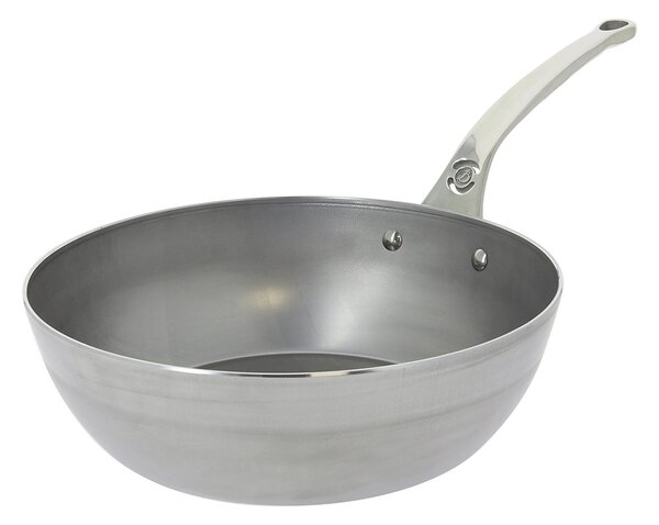 De Buyer Mineral B Pro deep frying pan 28 cm