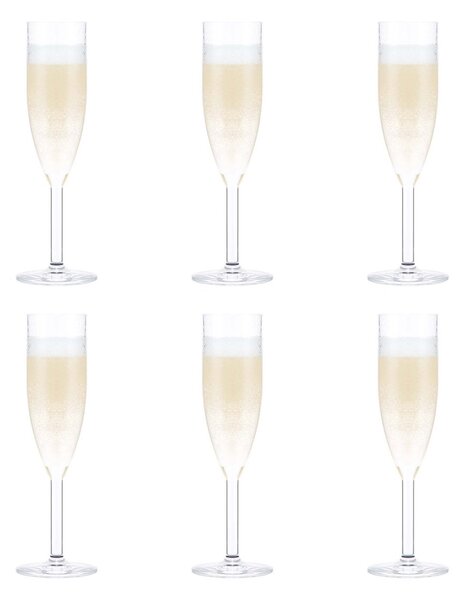 Bodum Oktett champagne glass 6-pack 12 cl