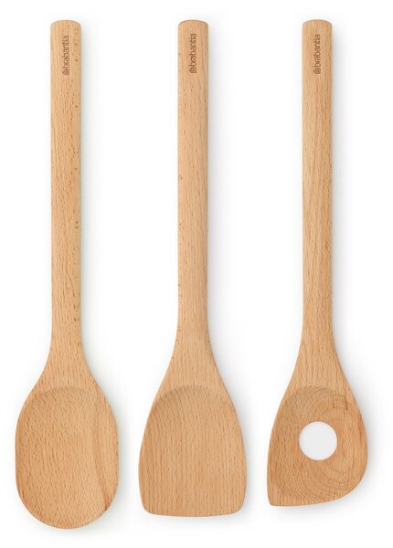 Brabantia Profile kitchen tools beech wood 3 pieces