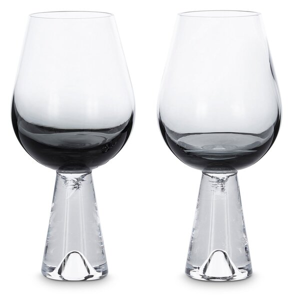 Tom Dixon Tank wine glass 2-pack black