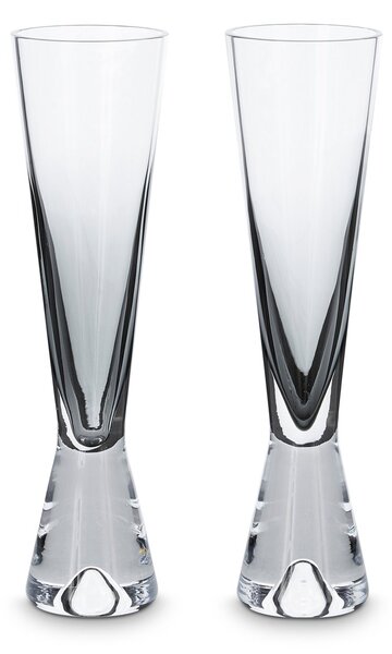 Tom Dixon Tank champagne glass 2-pack black