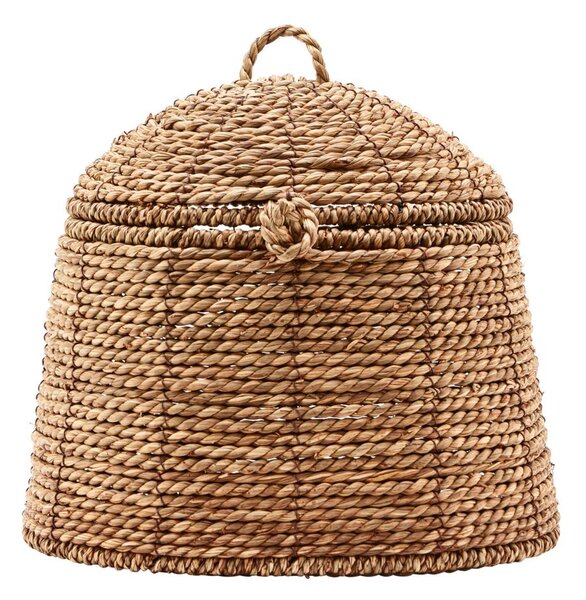 House Doctor Rama basket with lid natural 19 cm