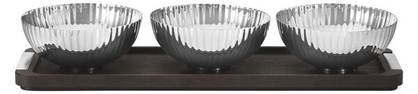 Georg Jensen Bernadotte bowl set 4 pieces