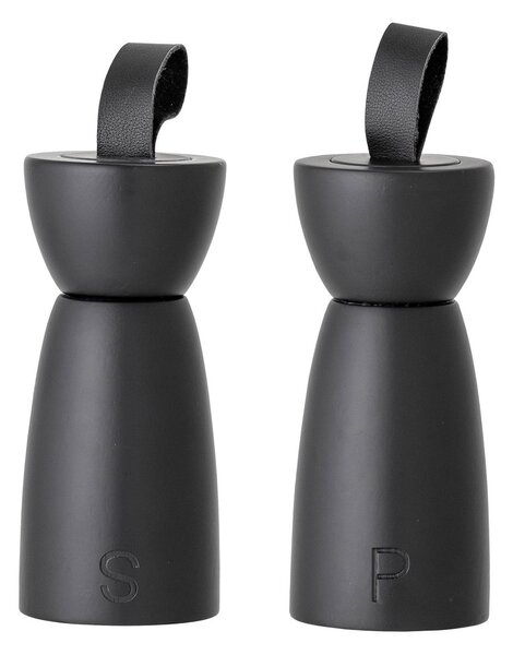 Bloomingville Bloomingville salt- and pepper mill 15 cm black