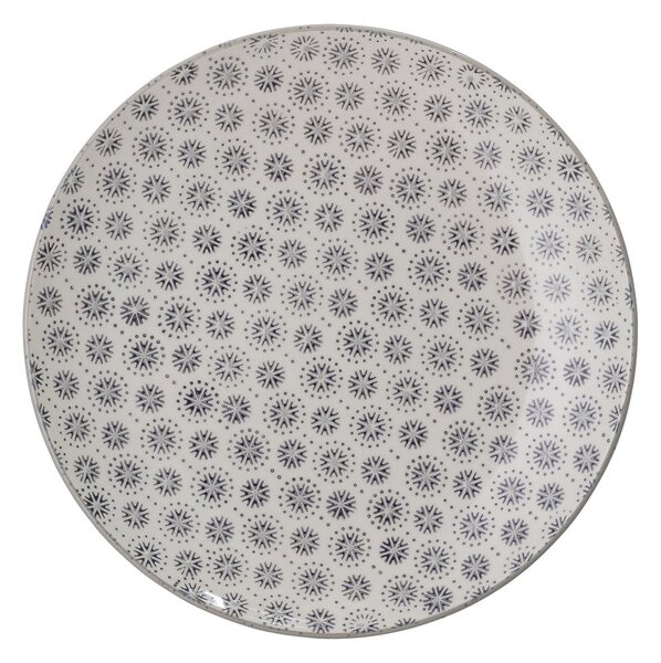 Bloomingville Elsa plate 20.5 cm grey